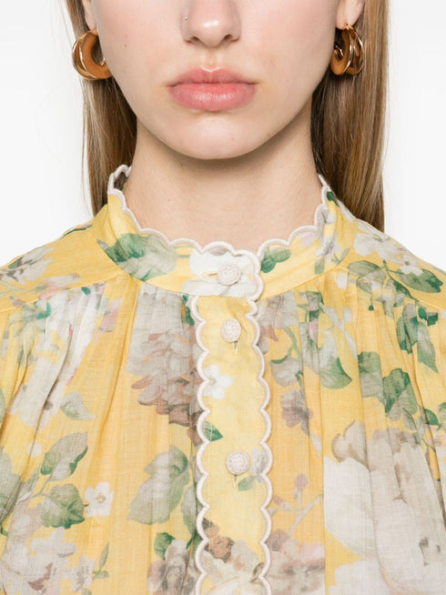 acacia scallop shirt
